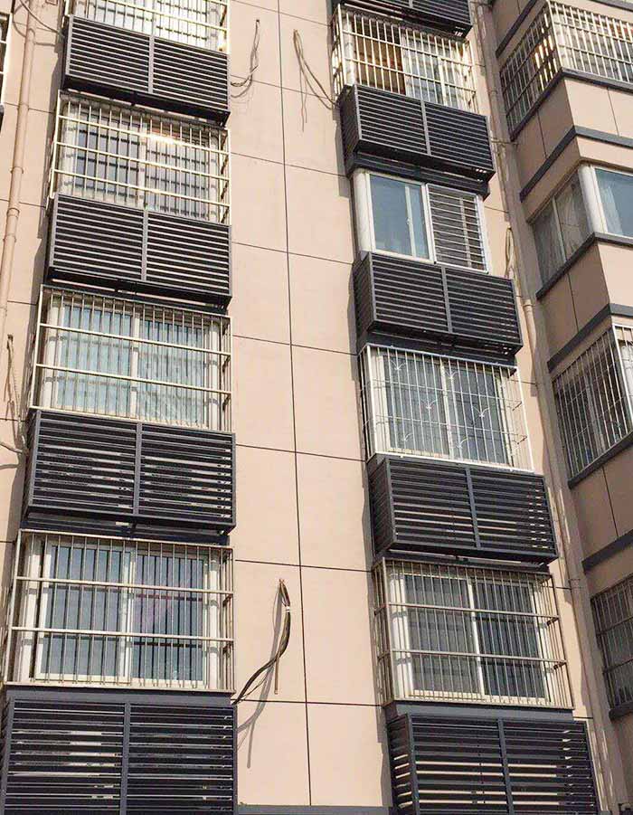 空調(diào)外機(jī)百葉窗